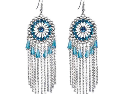 Exquisite dangle and drop earrings-lightly swaying, full of elegance